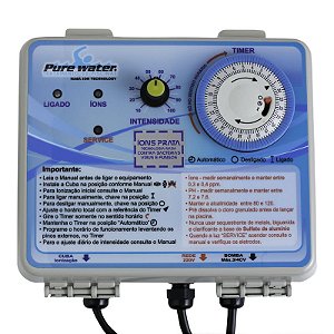 Ionizador Pure Water PWZ 505-AG para piscinas de 306 mil a 505 mil litros