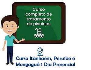 Curso de tratamento de piscinas - Itanhaém, Peruíbe e Mongaguá 1 dia presencial no cliente