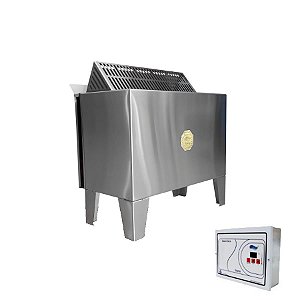 Sauna seca elétrica Finlândia Star 30 m³ 12 kw Impercap