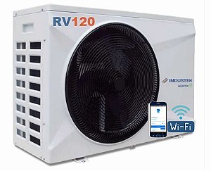 Trocador de Calor Piscina Inverter RV120 c/ Wi-Fi Mono 220V Industek