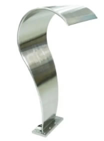 Cascata Aço Inox Hight Tech Média Pooltec
