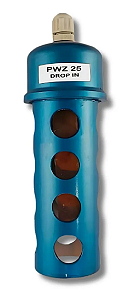 Refil Eletrodo Ionizador Pure Water KPWZ 25 AG p/piscinas Igui até 25 mil lts. Drop In