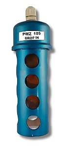 Refil Eletrodo Ionizador Pure Water KPWZ 105 AG p/piscinas Igui até 105 mil lts. Drop In