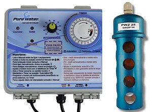 Ionizador Pure Water PWZ 25AG Drop In Pisc.Igui/Splash