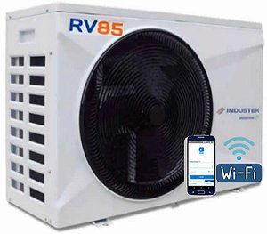 Trocador de Calor Piscina Full Inverter RV85 c/ Wi-Fi Mono 220V Industek