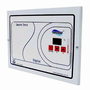 Painel Sauna Seca Frente - Ligar Módulo Relé Impercap