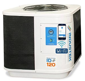 Trocador de Calor Piscina ID120 Mono/Trifásico 380V até 120 mil Lts. Wi-Fi Industek