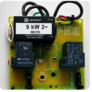 Placa Completa Top Bif. 9 kw 220v Smart - Impercap