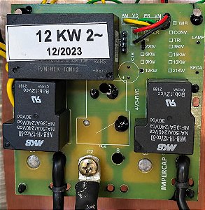 Placa Completa Top Bif. 12 kw 220v Smart - Impercap