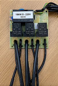Placa Completa Top Master Trif. 15-18Kw 220v Digital - Impercap