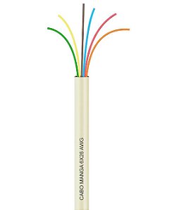 Cabo Manga Sem Bildagem 14x25AWG 5 Metros - Ligth Tech