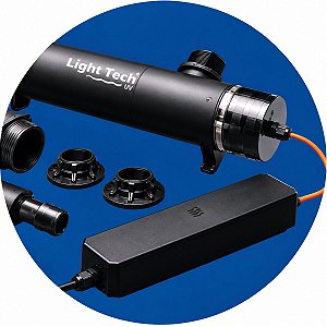 Ultra Violeta -LT-Uv12 Filtro U.V. 18 W. 220V - Trata 12m³ Light Tech