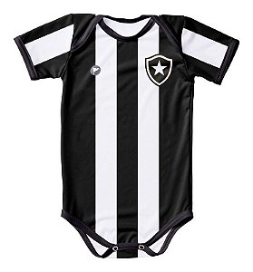 Body Botafogo Proteção UV Listrado Oficial