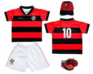 Kit Bebê Flamengo 4 Peças - Torcida Baby