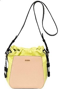 BOLSA COURO SACO MÉDIA MACIA PADRÃO AREIA CÓD-312