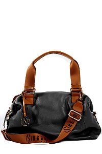 BOLSA GRANDE MACIA - 273 - SOFT PRETO - NAPA