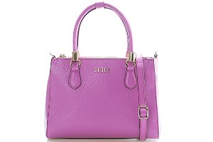 BOLSA COURO MÉDIA ESTRUTURADA RETANGULAR PINK CÓD-185