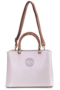 BOLSA GRANDE ESTRUTURADA - 389 - SOFT NUDE / SOFT WHISKY