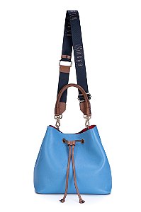 BOLSA SACO GRANDE - 459 - SOFT BLUE / SOFT WHISKY