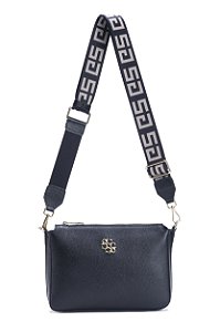 BOLSA COURO PEQUENA ESTRUTURADA PRETO CÓD-584