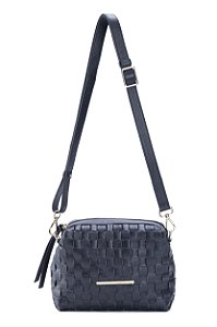 BOLSA COURO PEQUENA MACIA PRETO CÓD-593