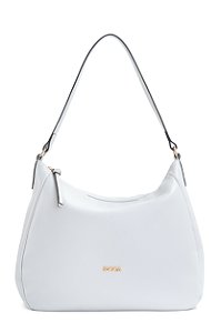 BOLSA COURO GRANDE MACIA BRANCO OFF CÓD-680