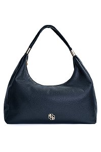 BOLSA COURO GRANDE MACIA PRETO CÓD-678