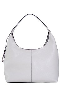 BOLSA EM COURO GRANDE ESTRUTURADA BRANCO OFF CÓD-820