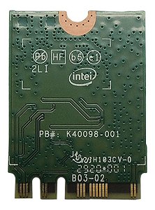 Placa Wi-fi Intel Ax200ngw Bluetooth 5.0 2.4gbps (13601)