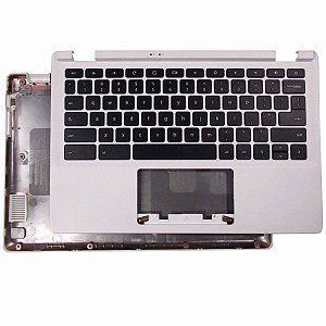 Carcaça Inferior Teclado Acer 11 Cb1-131 Branco Usada (9459)