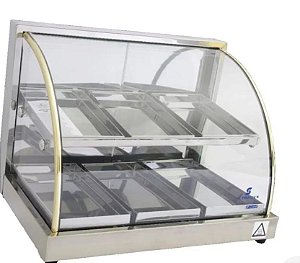 ESTUFA CURVA DUPLA C\ 06 BANDEJAS LINHA LUXO  SUPRITEC
