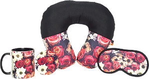 KIT MÃE RELAX - ROSAS VERMELHAS