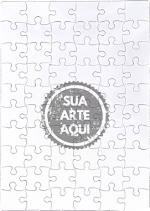 QUEBRA-CABEÇAS PAPELÃO - RETANGULAR - 60 PEÇAS