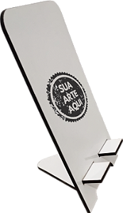 SUPORTE DE CELULAR EM MDF