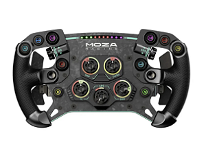 Volante MOZA GS V2P GT Wheel 300mm — Fibra de Carbono Forjada