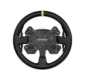 Volante Moza Racing RS V2 – 330mm Couro (RS25)
