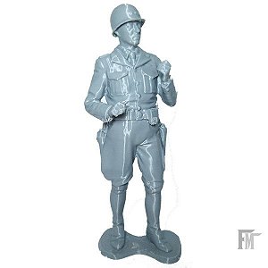 General George Patton - Para pintar - 10cm