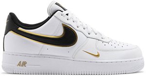 Tênis Nike Air Force 1 '07 LV8 'Metallic Swoosh Pack - White Metallic Gold'