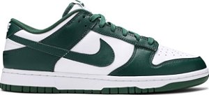 Tênis Nike Dunk Low Michigan State Varsity Green