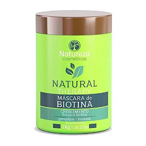 Máscara Natural Biotina Therapy 1kg Natureza Cosméticos