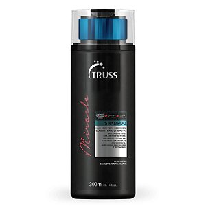 Shampoo Miracle Truss Hair Profissional Recuperação Capilar 300Ml