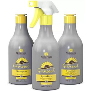 Kit Cauterização Capilar de Girassol Natureza Cosméticos