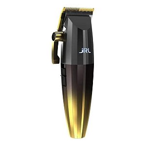 Máquina de Corte de Cabelo JRL Profissional FF 2020C Gold Sem fio Cordless Bivolt Clipper Trimmer