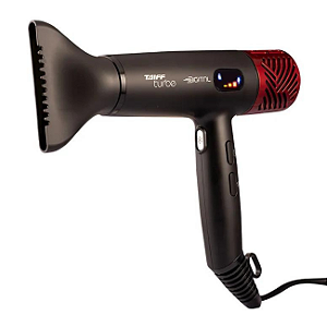 Secador de Cabelo Profissional Taiff Turbe Digital 2400W de Potência