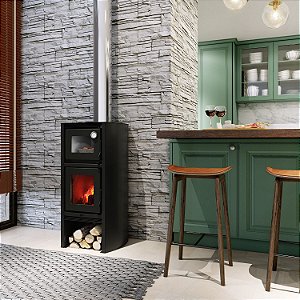 Calefator Dupla Combustão com Forno Combinado Lyon 1290GF