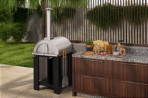 Forno de Pizza a Lenha Garden 615EX Metávila