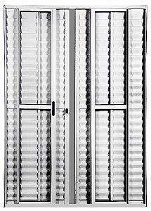 PORTA BALCÃO ALUMINIO BRANCO