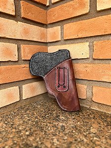 Coldre de Couro para Pistola Artesanal Personalizado Zanin Couros Premium