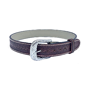 Cinto Masculino Balaiado em Couro Artesanal Zanin Couros Premium