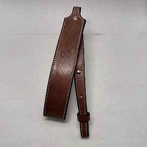 Bandoleira de Couro Legítimo Lisa com Regulagem – Zanin Couros